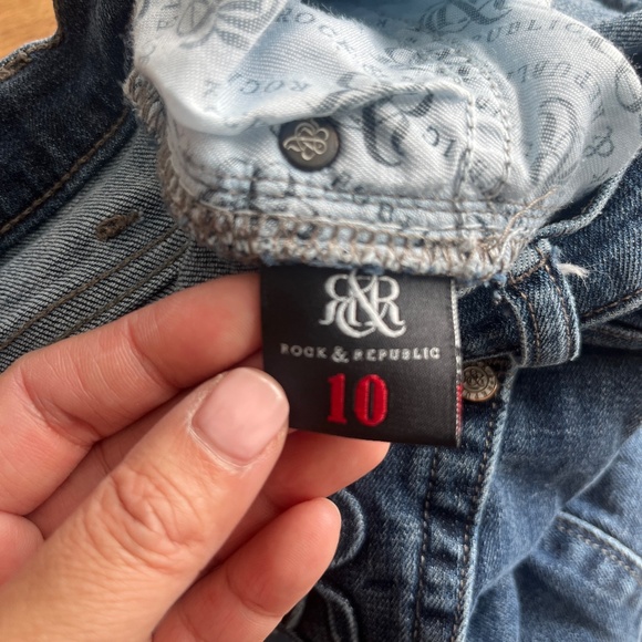 Rock and Republic Boot cut jeans sz. 10 - Picture 6 of 7